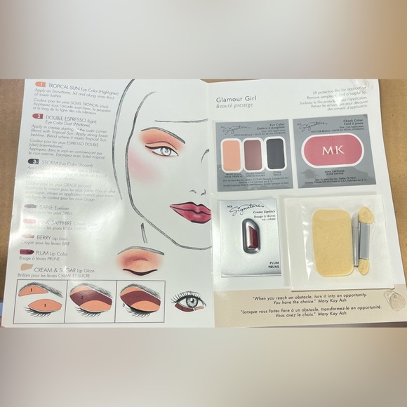 Lot of 21 Mary Kay signature Sample cards w/lipstick/cheek&eye color,highlighter - Picture 3 of 8